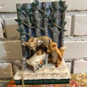 Jim Shore Enesco Celebrating Miracles Baby Jesus & Animals Heartwood Creek 2023